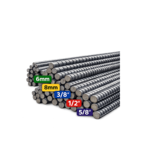 Fierro Corrugado para Construcción – 6mm, 8mm, 3/8”, 1/2”, 5/8”