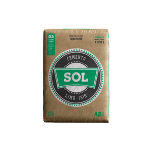Cemento Sol Portland Tipo I 42.5 kg